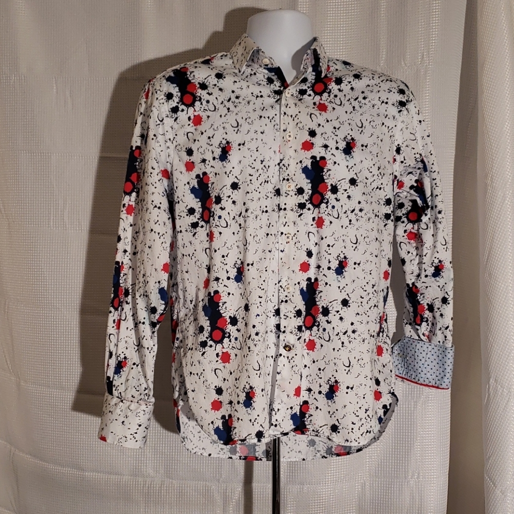 Visconti Black size M mens shirt.